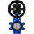 Затвор дисковый поворотный WBV1631E-2W-Fb-H Ду125 Ру16 LUG корпус - чугун QT450, диск - нержавеющая сталь 304, уплотнение - EPDM, с пневмоприводом PA-DA-105-1 в Омске