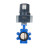 Затвор дисковый поворотный WBV1616E-2W-Fb-H Ду150 Ру16 LUG межфланцевый, корпус - чугун QT450, диск - чугун QT450, уплотнение - EPDM, с электроприводом четвертьоборотным QTSA-N-020EM-O0-220VAC с пружинным возвратом в Омске