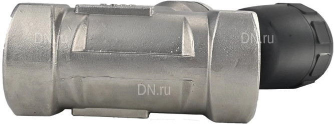 Клапан отсечной пневматический VSP3241P-T-1PNC Ду50 Ру25, корпус - нержавеющая сталь SS316, резьбовой, Y-образный, корпус привода - пластик в Омске