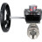Кран шаровой BV3232P(2pc)-FP-T-ISO-H 1/2″ Ду15 Ру63 полнопроходной двухходовой, нержавеющая сталь SS316, внутренняя резьба, уплотнение - PTFE, с редуктором HGB RQN1-180Z в Омске