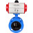 Затвор дисковый поворотный WBV1313E-2W-F-H Ду125 Ру16 фланцевый, корпус - чугун GGG40, диск - чугун GGG40, уплотнение - EPDM, с пневмоприводом PA-DA-130 двойного действия в Омске