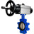 Затвор дисковый поворотный WBV1616E-2W-Fb-H Ду125 Ру16 LUG корпус - чугун QT450, диск - чугун QT450, уплотнение - EPDM, с пневмоприводом PA-DA-105-1 в Омске