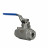 Кран шаровой BV3232P(2pc)-FP-T-H Ду8 Ру140 полнопроходной двухходовой, нержавеющая сталь 316, внутренняя резьба, уплотнение - PTFE, ручка-рычаг в Омске