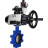 Затвор дисковый поворотный WBV1631E-2W-Fb-H Ду150 Ру16 LUG корпус - чугун QT450, диск - нержавеющая сталь 304, уплотнение - EPDM, с пневмоприводом PA-DA-105-1, пневмораспределителем 4M310-08 AC220V, БКВ APL-210N и БПВ AFC2000 в Омске
