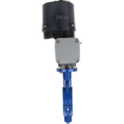 Затвор дисковый поворотный WBV3434Pf-2W-Fb-H Ду80 Ру16 корпус - углеродистая сталь WCB, диск - углеродистая сталь WCB, футерованный PTFE, уплотнение - PTFE, с электроприводом четвертьоборотным QTSA-N-007EM-O0-220VAC с пружинным возвратом