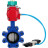 Затвор дисковый поворотный WBV1631E-2W-Fb-H Ду125 Ру16 LUG корпус - чугун QT450, диск - нержавеющая сталь 304, уплотнение - EPDM, с пневмоприводом PA-DA-105, пневмораспределителем 4V320-10 AC220V и магнитным переключателем ALS200D в Омске
