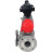 Кран шаровой BV3232P(4pc)-FP-3WL-F Ду100 Ру16 полнопроходной трехходовой, фланцевый, корпус - нержавеющая сталь SS316, с пневмоприводом PA-DA-105 двойного действия и БКВ APL-410N EX в Омске