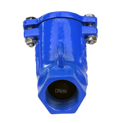 Клапан обратный VCB1433N-T 3/4″ Ду20 Ру16 муфтовый, шаровой, корпус - чугун, шар - сталь+NBR, уплотнение - NBR