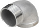 Отвод (уголок) ВР-НР-316 3/4″ Ду20 Ру16 угол 90°, корпус - нержавеющая сталь 316, присоединение - внутренняя / наружная резьба