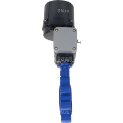 Затвор дисковый поворотный WBV1631N-2W-Fb-H Ду50 Ру16 LUG межфланцевый, корпус - чугун QT450, диск - нержавеющая сталь AISI 304, уплотнение - NBR, с электроприводом четвертьоборотным QTSA-N-003EM-O0-220VAC с пружинным возвратом