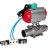 Кран шаровой BV3131P(3pc)-FP-W-ISO-H LONG Ду65 Ру25 полнопроходной, корпус - нержавеющая сталь 304, уплотнение - PTFE, под приварку, с пневмоприводом PA-DA-083, пневмораспределителем 4V320-08 AC220V и магнитным переключателем ALS200D в Омске