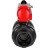 Кран шаровой BV4242E-FP-GRM-ISO Дн20 Ру10 полнопроходной, корпус - НПВХ, шар - НПВХ, уплотнение - EPDM, с пневмоприводом PA-DA-052 двойного действия в Омске