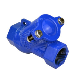 Клапан обратный VCB1433N-T 2″ Ду50 Ру16 муфтовый, шаровой, корпус - чугун, шар - сталь+NBR, уплотнение - NBR