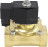 Клапан электромагнитный VS200-VT-NC-220VAC 1″ Ду25 Ру10, соленоидный двухходовой, корпус - латунь, уплотнение - Viton, резьбовой, нормально-закрытый, прямого действия, катушка - 220В в Омске