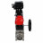 Кран шаровой BV3232P(3pc)-FP-W-ISO-H Ду20 Ру63, полнопроходной под приварку, нержавеющая сталь SS316, PTFE, с пневмоприводом PA-DA-052, ручным дублером MON1-250-T26-ISO и с электропневматическим поворотным позиционером YT-1000RSN с обратной связью в Омске