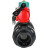 Кран шаровой BV4242E-FP-GRM-ISO Дн100 Ру10 полнопроходной, корпус - НПВХ, шар - НПВХ, уплотнение - EPDM, с пневмоприводом PA-SA-083, пневмораспределителем 4M310-08 AC220V и магнитным переключателем ALS200D в Омске