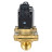 Клапан электромагнитный VS300-VT-NC-220VAC 1 1/2″ Ду40 Ру10, соленоидный двухходовой, корпус - латунь, уплотнение - Viton, резьбовой, нормально-закрытый, прямого действия, катушка - 220В в Омске