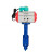 Затвор дисковый поворотный WBV1132N-2W-Fb-H Ду40 Ру16 корпус - чугун GG25, диск - нержавеющая сталь 316L, уплотнение - NBR, с пневмоприводом PA-SA-083 и магнитным переключателем ALS200D в Омске