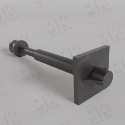 Болт фундаментный тип 4.3 М56х800 мм ГОСТ 24379.1-2012 съемный