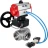 Кран шаровой BV3232P(4pc)-SP-3WL-T-ISO-H Ду32 Ру63, стандартнопроходной, четырехсоставной, нержавеющая сталь 316, PTFE, внутренняя резьба, с пневмоприводом PA-DA-052, пневмораспределителем 4V320-08 AC220V, ручным дублером MON1-250-T26-ISO в Омске