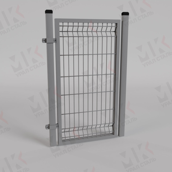 Калитка 2000х1000 мм RAL 7040 в Омске