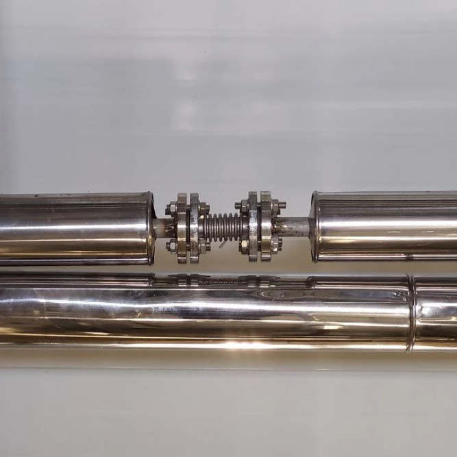 Компенсатор сильфонный осевой CB-3234-F Ду65 Ру16 фланцевый, сильфон - нержавеющая сталь SS316, осевой ход 30 мм в Омске
