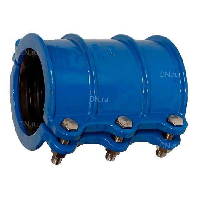 Муфта ремонтная хомутного типа CСR14E(2pc) Ду250 (Дн270-276) Ру16 двухсоставная, корпус - чугун GGG50, уплотнение - EPDM в Омске