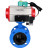 Затвор дисковый поворотный WBV1313E-2W-F-H Ду65 Ру16 фланцевый, корпус - чугун GGG40, диск - чугун GGG40, уплотнение - EPDM, с пневмоприводом PA-DA-105, пневмораспределителем 4M310-08 DC24V и магнитным переключателем ALS200D в Омске