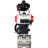 Кран шаровой BV3232P(3pc)-FP-SW-ISO-H Ду65 Ру63 полнопроходной, корпус - нержавеющая сталь SS316, под приварку, с пневмоприводом PA-DA-105, пневмораспределителем 4M310-08 DC24V, БКВ APL-410N EX, ручным дублером MON2-450-T28-ISO в Омске