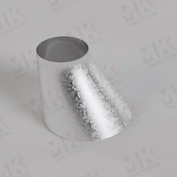 Переход 159х8-89х6 оцинкованный эксцентрический сварной