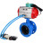 Затвор дисковый поворотный WBV1313E-2W-F-H Ду65 Ру16 фланцевый, корпус - чугун GGG40, диск - чугун GGG40, уплотнение - EPDM, с пневмоприводом PA-DA-105, пневмораспределителем 4V320-08 AC220V и магнитным переключателем ALS200D в Омске