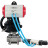 Кран шаровой BV3232P(3pc)-FP-W-ISO-H Ду32 Ру63, полнопроходной, трехсоставной, нержавеющая сталь 316, уплотнение - PTFE, под приварку, с пневмоприводом PA-DA-065, пневмораспределителем 4V320-10 AC220V, ручным дублером MON1-250-T26-ISO в Омске