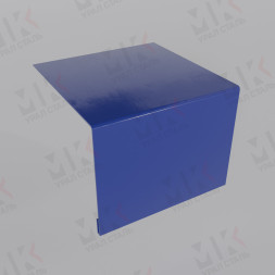 Планка откоса сложная 3D 245х75х3000 мм 0,45 мм Полиэстер RAL 5002