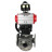 Кран шаровой BV3232P(4pc)-FP-3WL-F Ду25 Ру16 полнопроходной трехходовой, фланцевый, корпус - нержавеющая сталь SS316, с пневмоприводом PA-DA-052 двойного действия, БКВ APL-510N EX и ручным дублером MON1-250-T26-ISO в Омске